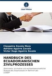 Cover von HANDBUCH DES ECUADORIANISCHEN ZIVILPROZESSES