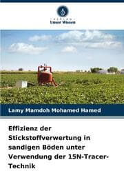 Cover von Effizienz der Stickstoffverwertung in sandigen Böden unter Verwendung der 15N-Tracer-Technik