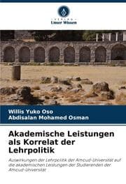 Cover von Akademische Leistungen als Korrelat der Lehrpolitik