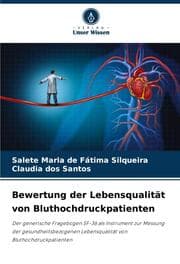 Cover von Bewertung der Lebensqualität von Bluthochdruckpatienten