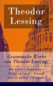Cover von Gesammelte Werke von Theodor Lessing