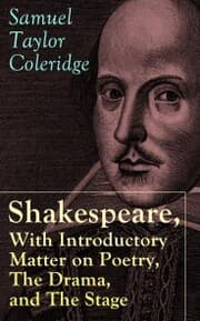Cover von Shakespeare, With Introductory Matter on Poetry, The Drama, and The Stage by S.T. Coleridge