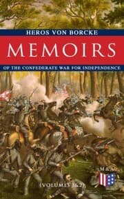 Cover von Memoirs of the Confederate War for Independence (Volumes 1&2)