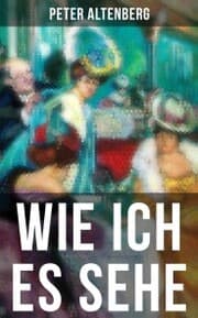 Cover von Wie ich es sehe