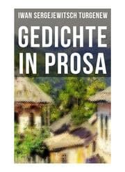 Cover von Gedichte in Prosa