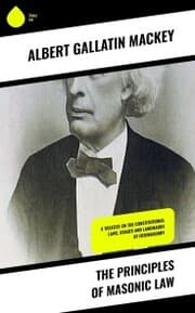 Cover von The Principles of Masonic Law