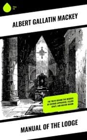 Cover von Manual of the Lodge