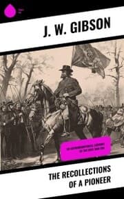 Cover von The Recollections of a Pioneer