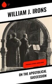 Cover von On the Apostolical Succession