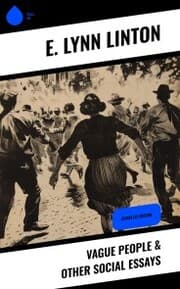Cover von Vague People & Other Social Essays