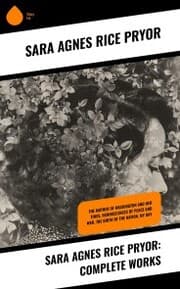 Cover von Sara Agnes Rice Pryor: Complete Works