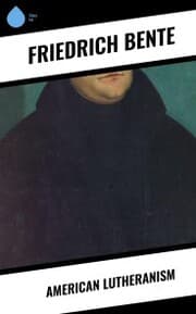 Cover von American Lutheranism