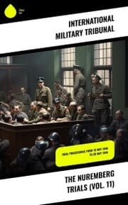 Cover von The Nuremberg Trials (Vol. 11)