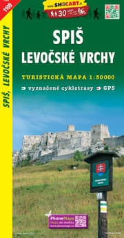 Cover von Spi, Levoské vrchy / Zips, Leutschauer Berge (Wander - Radkarte 1:50.000)