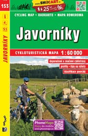 Cover von Javorníky / Javorník-Gebirge (Radkarte 1:60.000)
