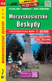 Cover von Moravskoslezské Beskydy / Mährisch-Schlesische Beskiden (Radkarte 1:60.000)