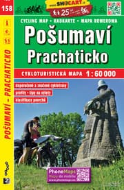 Cover von Posumaví, Prachaticko / Böhmerwald-Vorgebirge, Prachatitz (Radkarte 1:60.000)