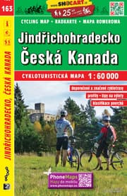 Cover von Jindichohradecko, eská Kanada / Neuhaus, Tschechisches Kanada(Radkarte 1:60.000)