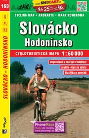 Cover von Slovácko, Hodonínsko / Mährische Slowakei, Göding (Radkarte 1:60.000)