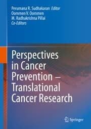 Cover von Perspectives in Cancer Prevention-Translational Cancer Research
