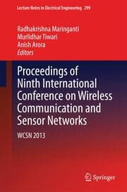 Cover von Proceedings of Ninth International Conference on Wireless Communication and Sensor Networks