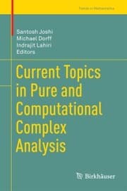 Cover von Current Topics in Pure and Computational Complex Analysis