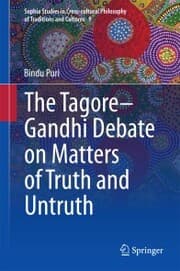 Cover von The Tagore-Gandhi Debate on Matters of Truth and Untruth