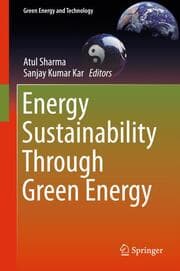 Cover von Energy Sustainability Through Green Energy