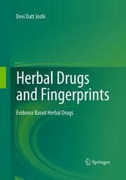 Cover von Herbal Drugs and Fingerprints
