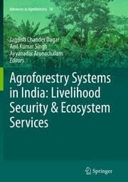 Cover von Agroforestry Systems in India: Livelihood Security & Ecosystem Services