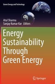 Cover von Energy Sustainability Through Green Energy