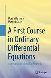 Cover von A First Course in Ordinary Differential Equations