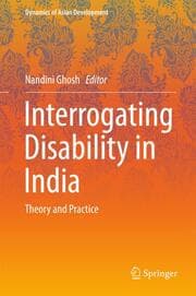 Cover von Interrogating Disability in India