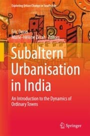 Cover von Subaltern Urbanisation in India