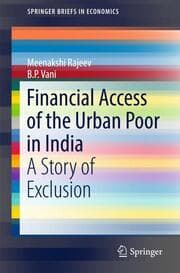 Cover von Financial Access of the Urban Poor in India