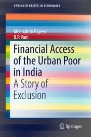 Cover von Financial Access of the Urban Poor in India