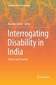 Cover von Interrogating Disability in India
