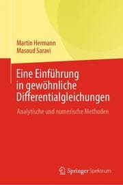 Cover von Eine Einführung in gewöhnliche Differentialgleichungen