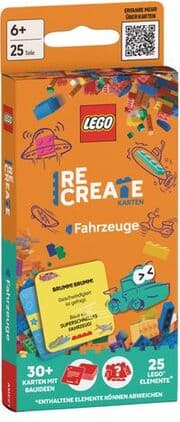 Cover von LEGO® Books - ReCreate Karten - Fahrzeuge