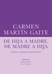 Cover von De hija a madre, de madre a hija