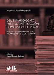 Cover von Del sumario como fase a la instrucción como proceso penal