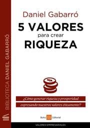 Cover von 5 valores para crear riqueza