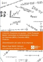 Cover von Determinación del valor de una empresa