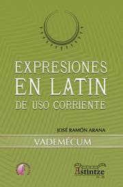 Cover von Expresiones en latín de uso corriente