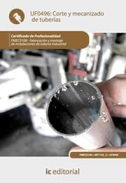 Cover von Corte y mecanizado de tuberías. FMEC0108
