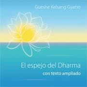 Cover von El espejo del Dharma, con texto ampliado