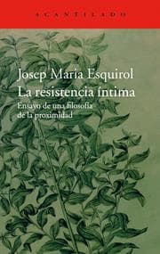 Cover von La resistencia íntima