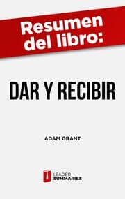Cover von Resumen del libro 'Dar y Recibir' de Adam Grant