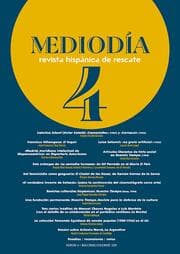 Cover von Mediodía. Revista hispánica de rescate 4