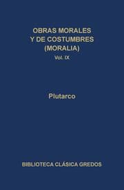 Cover von Obras morales y de costumbres (Moralia) IX